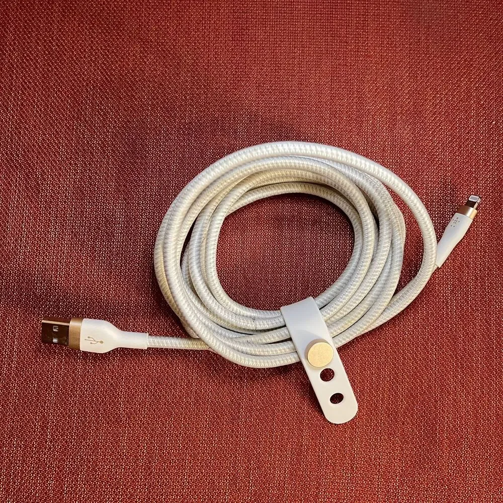 Belkin BoostCharge Pro Flex Braided USB A to Lightning Cable IPhone Charger